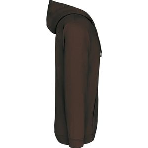 Kariban Sweater met rits en capuchon K479 - Chocolate