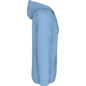 Kariban Sweater met rits en capuchon K479 - sky blue