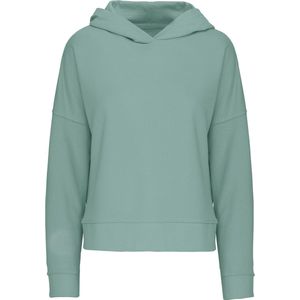 Kariban - Dames Hoodie - Lounge Collectie - Biologisch Katoen - Relaxte Pasvorm
