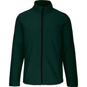 Kariban Softshell jas K401 - Bottle Green - 3XL
