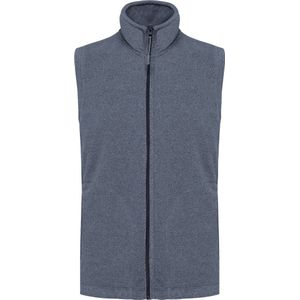 Fleecebodywarmer 'Luca' merk Kariban maat S Navy Heather
