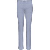 Kariban - Dames Chino Broek - Katoen - Licht Elastisch - Enzymatisch Gewassen