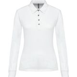 Kariban - Damespolo - Grey Heather - Jersey met Lange Mouwen