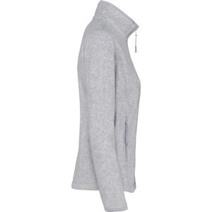 Kariban Microfleece met rits dames K907 - Ash Heather