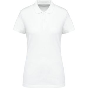 Kariban - Premium Supima® - Damespolo - White - Korte Mouwen