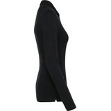 Kariban - Premium Supima® - Damespolo - Black - Lange Mouwen