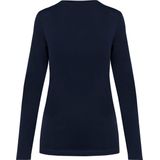 Kariban - Premium Supima® - Dames-T-shirt - Deep Navy - Lange Mouwen