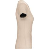 Kariban Dames-t-shirt BIO150IC ronde hals K3026IC - Light Sand
