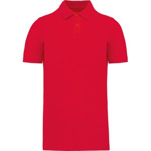Kariban Piqué-herenpolo Bio180 K2025 - Red - 3XL