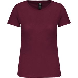 Kariban Dames-t-shirt BIO150IC ronde hals K3026IC - Wine