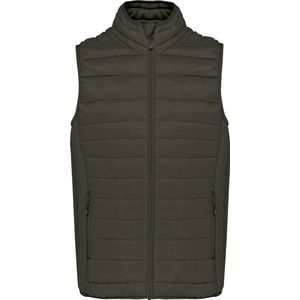 Kariban Men’s lightweight sleeveless down jacket K6113 - Dark Khaki - L