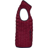 Kariban - K6114 - Tussenjas - Wine - Lichtgewicht Mouwloos Donsjack
