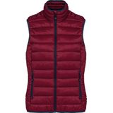 Kariban - K6114 - Tussenjas - Wine - Lichtgewicht Mouwloos Donsjack