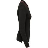 Longsleeve - Oxford Grey - Katoen - Fitted Pasvorm - Piquétricot