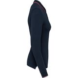Kariban - K281 - Dames Polo - Navy - Lange Mouwen