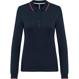 Kariban - K281 - Dames Polo - Navy - Lange Mouwen