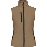 Kariban - Softshell Mouwloos Jack - Dames - 3-laags Gelamineerd - Ademend - Waterdicht