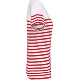 Kariban - K3034 - T-shirt - Wit - Ronde Hals - Dames