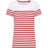 Kariban - K3034 - T-shirt - Wit - Ronde Hals - Dames