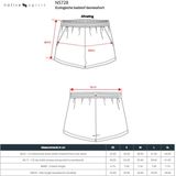 Native Spirit - Ecologische Badstof Damesshort - Paprika - NS728