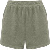 Native Spirit - Ecologische Badstof Damesshort - Almond Green - NS728