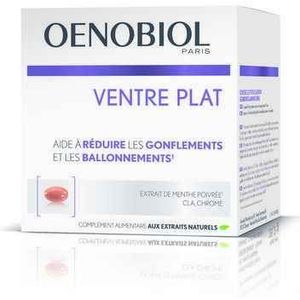 Oenobiol Platte Buik 60 capsules - afslanken & vermageren