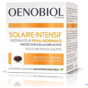 OENOBIOL Solaire Intensif - Huidvitamine - Vitamine E - 30 Capsules
