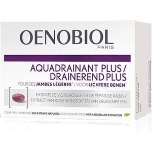 OENOBIOL Aquadrainant plus - Tegen Zware Benen - Vitamine C - Druivenpitextract - 45 Tabletten