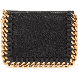 Stella McCartney, Falabella portemonnee Zwart, Dames, Maat:ONE Size