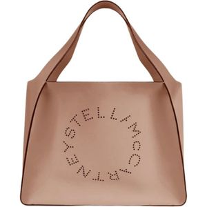 Stella McCartney, Roze Tote Bag met Afneembare Pochette Roze, Dames, Maat:ONE Size