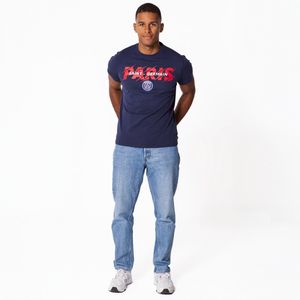 PSG 'Paris' t-shirt voor volwassenen - Blauw - heren t-shirt