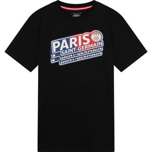 PSG 'Paris repeat' t-shirt voor volwassenen - zwart - Paris Saint-Germain