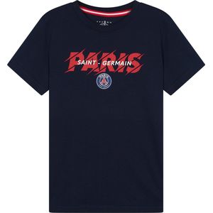 PSG logo t-shirt voor kinderen6 - Blauw - Unisex