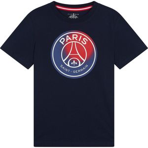 PSG big logo t-shirt voor kinderen6 - Blauw - Unisex