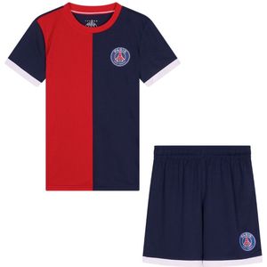 Paris Saint-Germain - Thuis Tenue - Blauw/Rood - Voetbalshirt en Broek - Kinderen