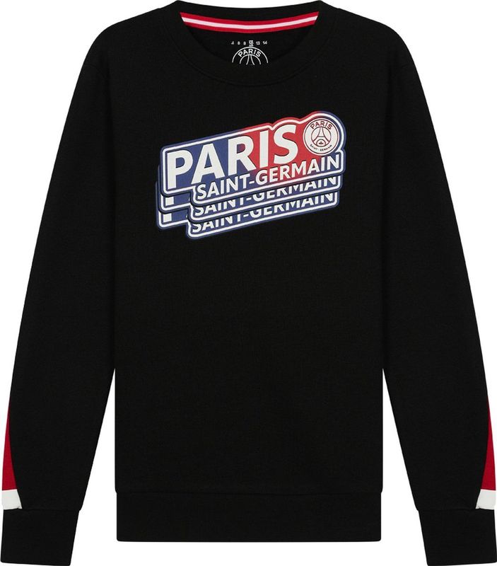 PSG 'Paris' sweater voor kinderen - zwart - Unisex - trui