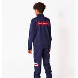 Paris Saint-Germain - Trainingspak Kids 23/24 - Voetbaltrainingspak - Donkerblauw - 100% Polyester