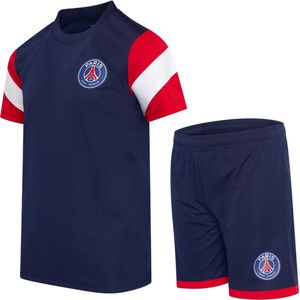 PSG Voetbaltenue Kinderen - Maat 116 - Voetbalkleding - Shirt en broekje - Jongens - Meisjes - Officiële Merchandise