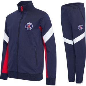 PSG Trainingspak Kids 24/25 - Donkerblauw met Rood-Witte Accenten