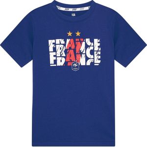 Frans - Elftal - Fan T-shirt - Blauw - 100% BCI Katoen