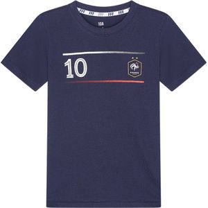 Frankrijk Kylian Mbappé stripe t-shirt kids - Maat 116