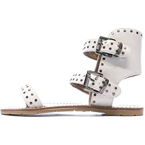 Chattawak Witte sandalen voor dames, Wit, 41 EU