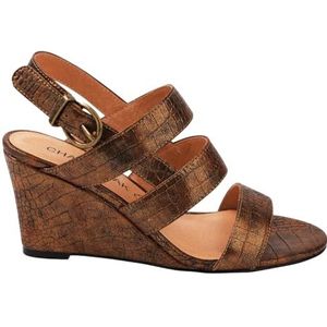 CHATTAWAK Dames 11EMILIEBRONZE36 schoenen met hak, brons, 36 EU, Brons, 36 EU
