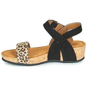 CHATTAWAK Dames 13DURBANLEOPARD38 sandalen met hak, luipaard, 38 EU, luipaard, 38 EU