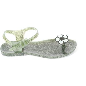 Plastieken sandalen Yama Hibiscus CHATTAWAK. Plastic materiaal. Maten 39. Groen kleur