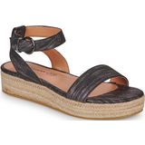 CHATTAWAK Dames 15CASTELLONOIR39 sandalen met hak, zwart, 39 EU, Zwart, 39 EU