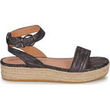 CHATTAWAK Dames 15CASTELLONOIR39 sandalen met hak, zwart, 39 EU, Zwart, 39 EU