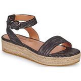 CHATTAWAK Dames 15CASTELLONOIR39 sandalen met hak, zwart, 39 EU, Zwart, 39 EU