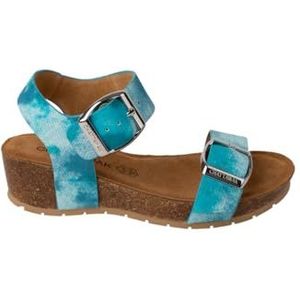 CHATTAWAK Dames 15MARIELLETURQUOISE36 sandalen met hak, turquoise, 36 EU, Turkoois, 36 EU