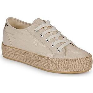 Sneakers in stof Paco CHATTAWAK. Synthetisch materiaal. Maten 40. Beige kleur